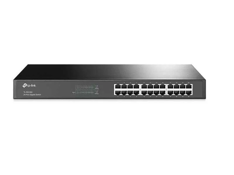TP LINK Switch Gigabit 24x RJ45 10/100/1000Mbps TL-SG1024 Desktop metalno kuciste
