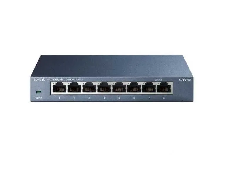 TP LINK Switch Gigabit 8x RJ45 10/100/1000Mbps (TL-SG108E)
