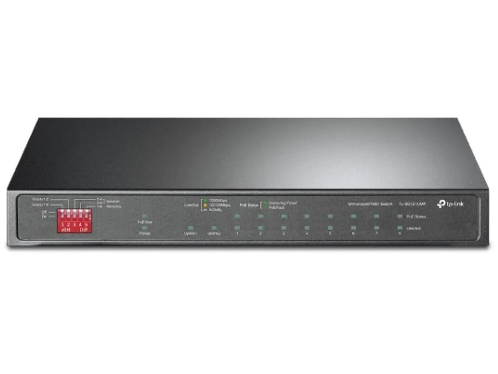 TP LINK Switch TP-LINK TL-SG1210MP Gigabit 10xRJ45/10/100/1000Mbps/8xPOE+/1xSFP