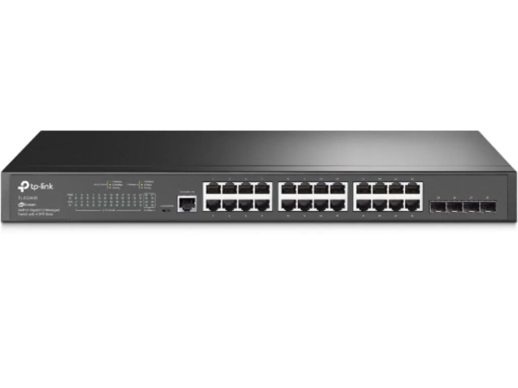 TP LINK LAN Switch TP-LINK TL-SG3428 JetStream L3-lite/24-port/ 4xSFP