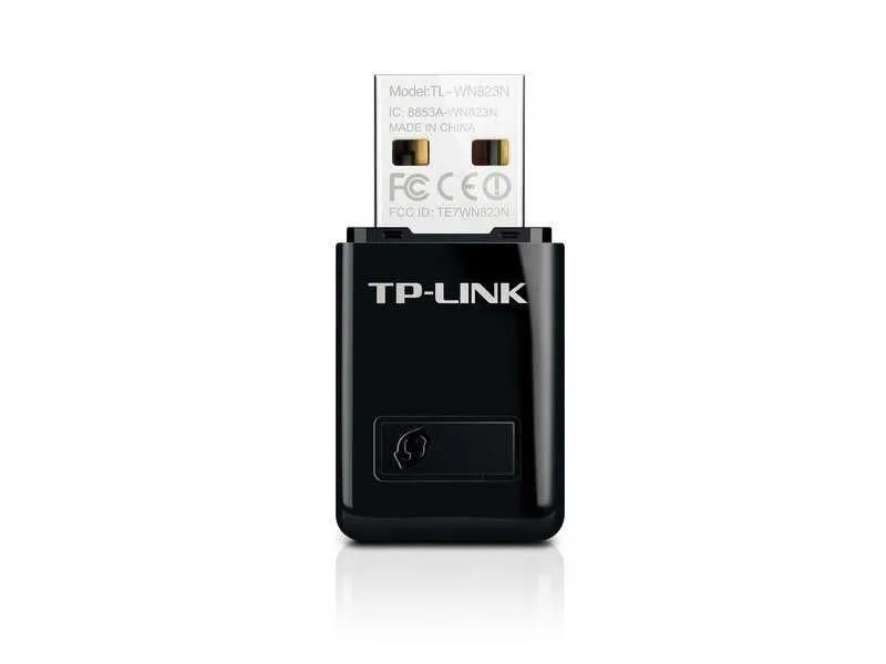 TP LINK Wi-Fi USB Adapter 300Mbps Mini, 1xUSB 2.0, WPS dugme, 2xinterna antena - TL-WN823N