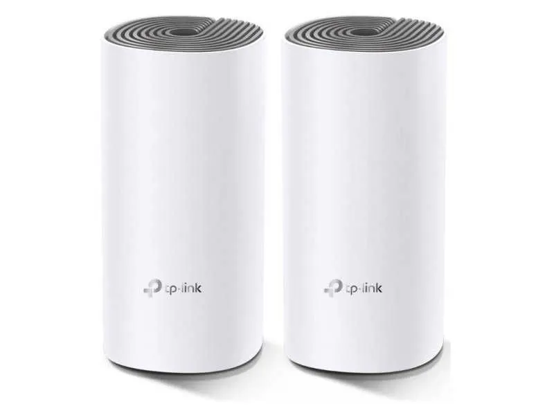 TP LINK Wi-Fi Whole-Home Mesh AC1200 Dual-Band 300/867Mbps DECO E4 (2-PACK)