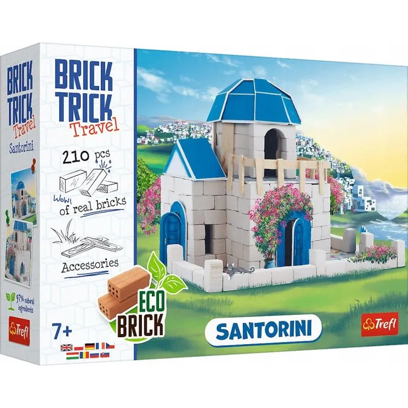 TREFL Kreativni set Brick Trick - Santorini, 210 delova