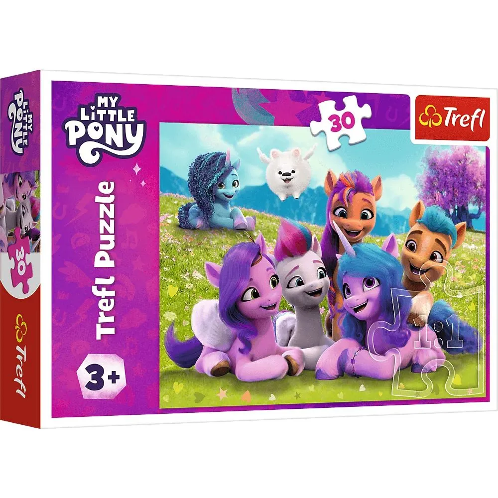 TREFL Puzzle Friendly Ponies 18299 - 30 delova