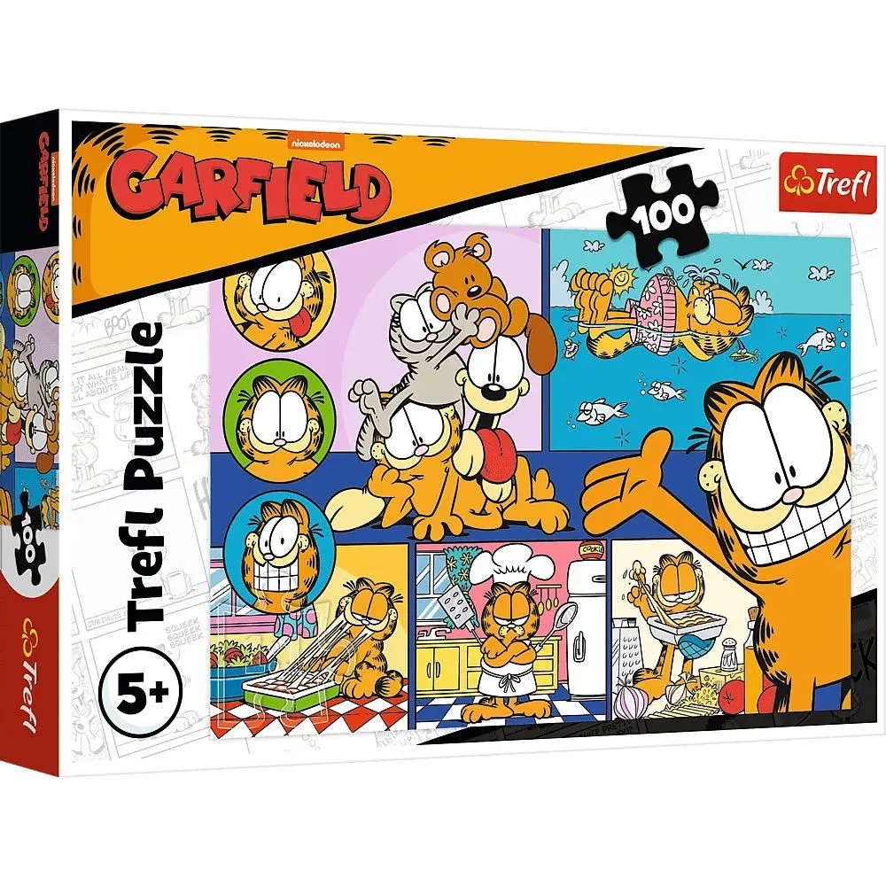 TREFL Puzzle Garfild - 100 delova