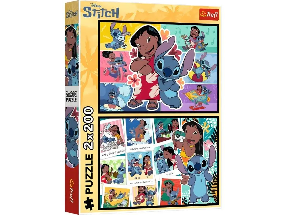 TREFL Puzzle Lilo & Stitch - 2x200 delova