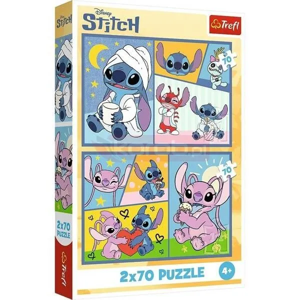 TREFL Puzzle Lilo & Stitch - 2x70 delova
