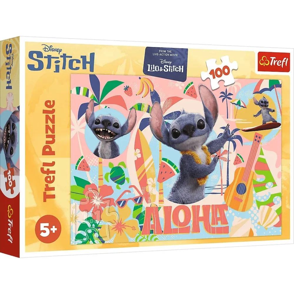TREFL Puzzle Lilo & Stitch/ Stitch i prijatelji u akciji - 100 delova