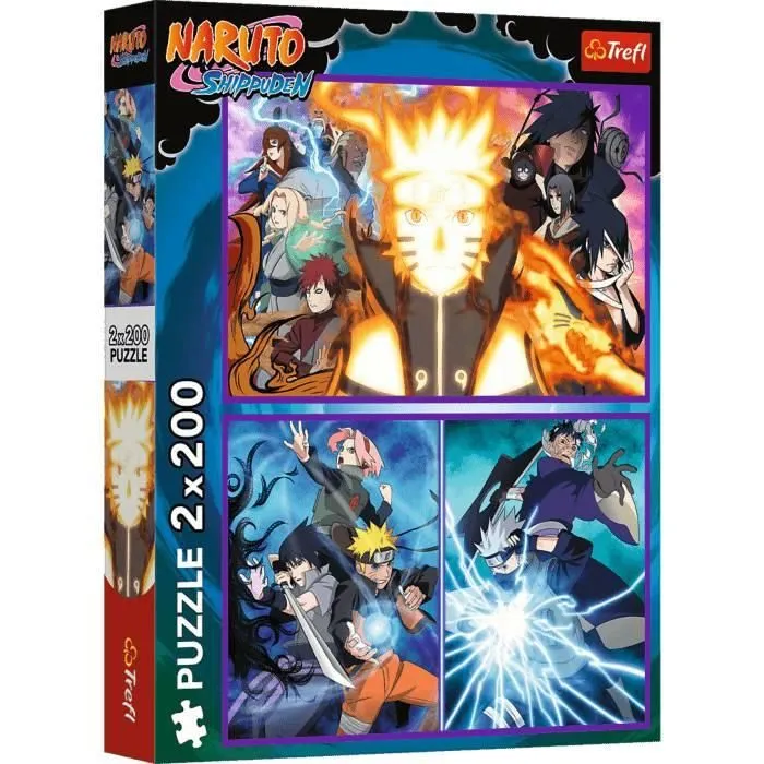 TREFL Puzzle Naruto Shippuden - Ninja iz sela Skrivenih listova - 2x200 delova