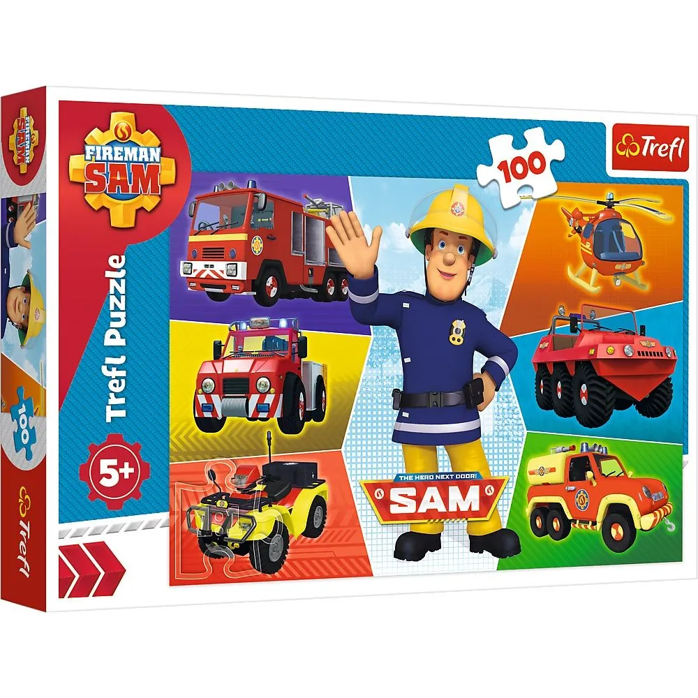 TREFL Puzzle Semova vozila - 100 delova