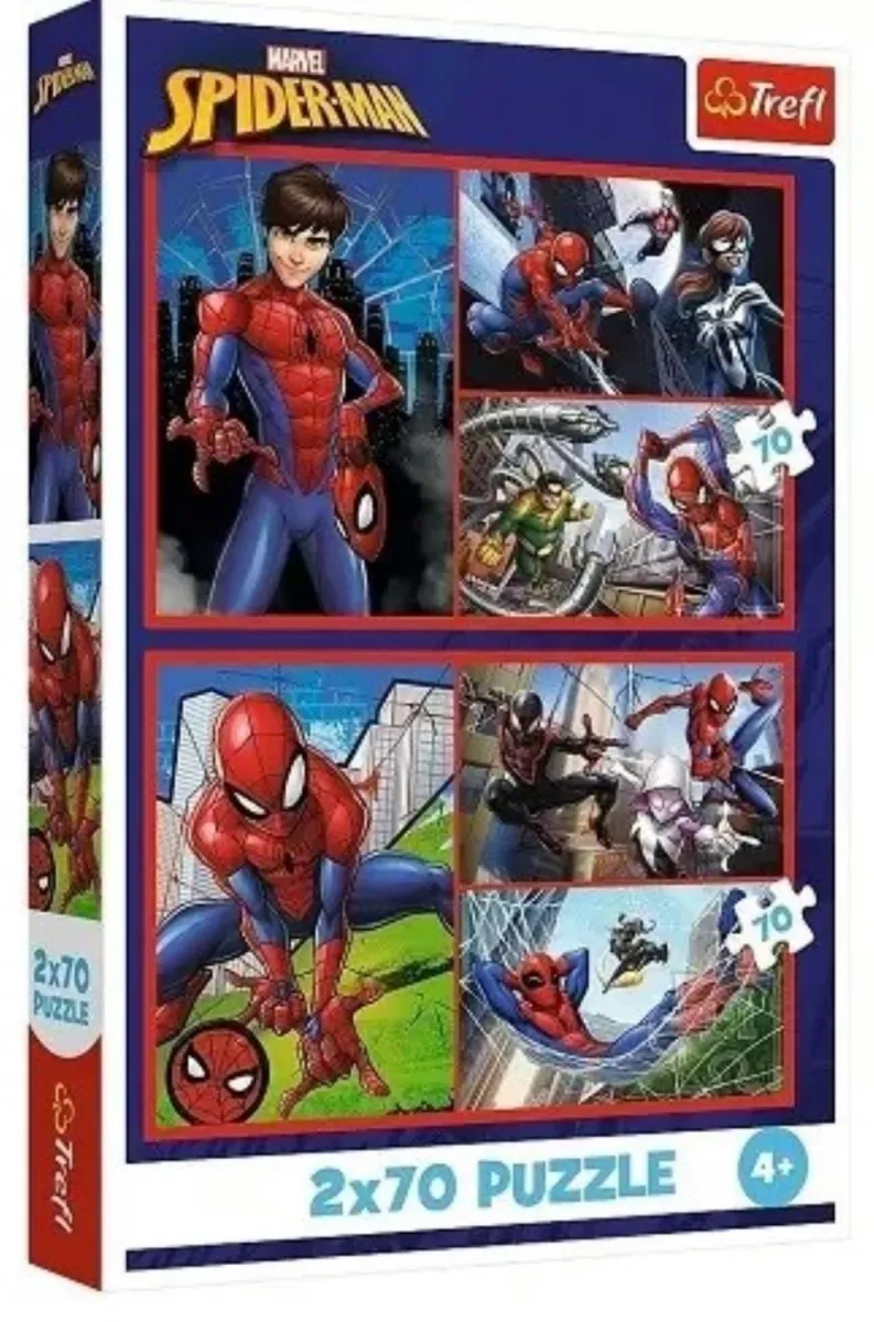 TREFL Puzzle Spajdermen - 2x70 delova