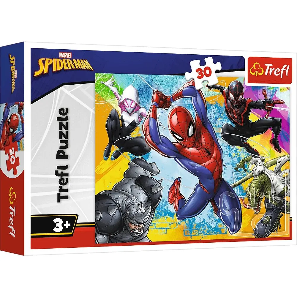 TREFL Puzzle Spider-Man colors 18307 - 30 delova