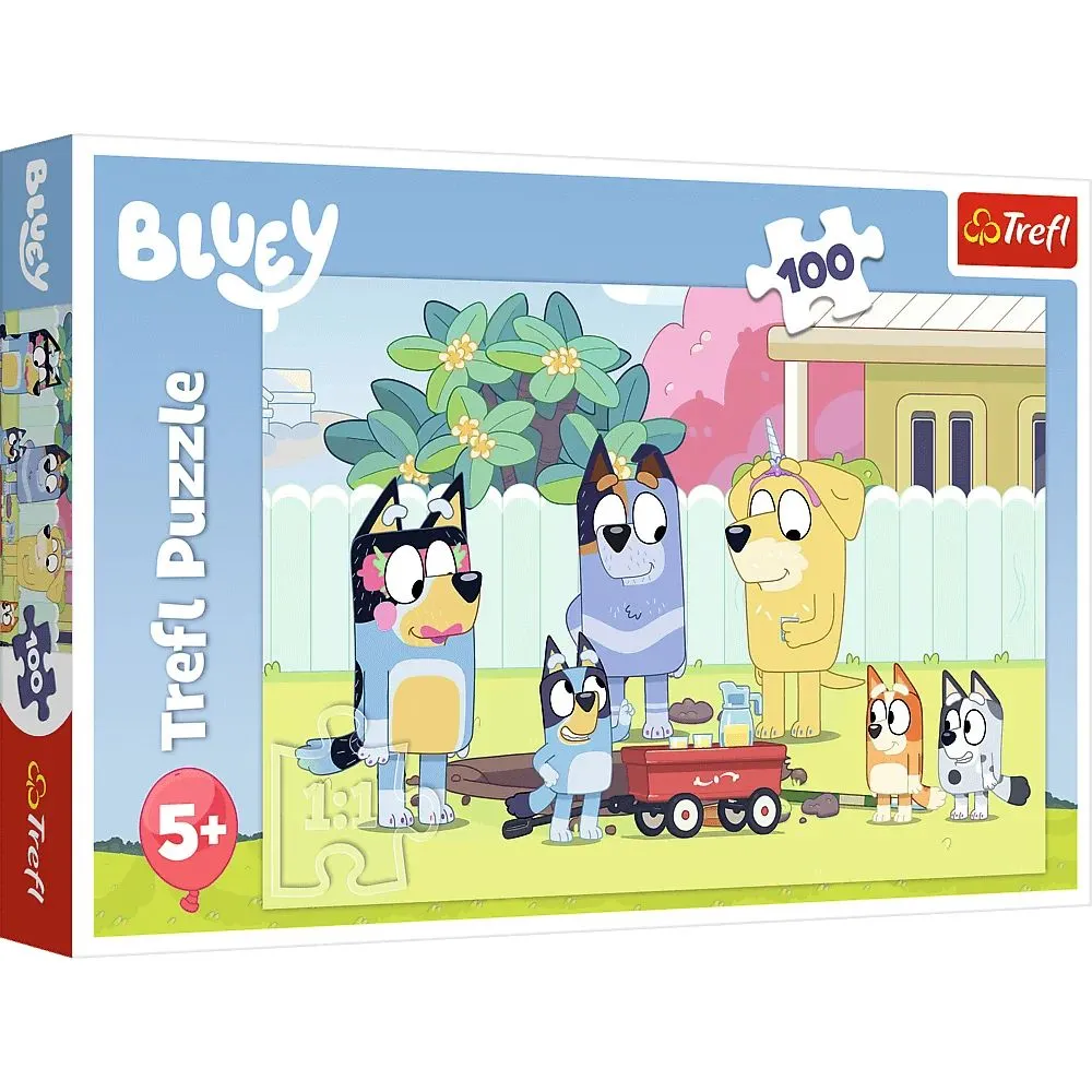 TREFL Puzzle Veseli svet/ Bluey - 100 delova