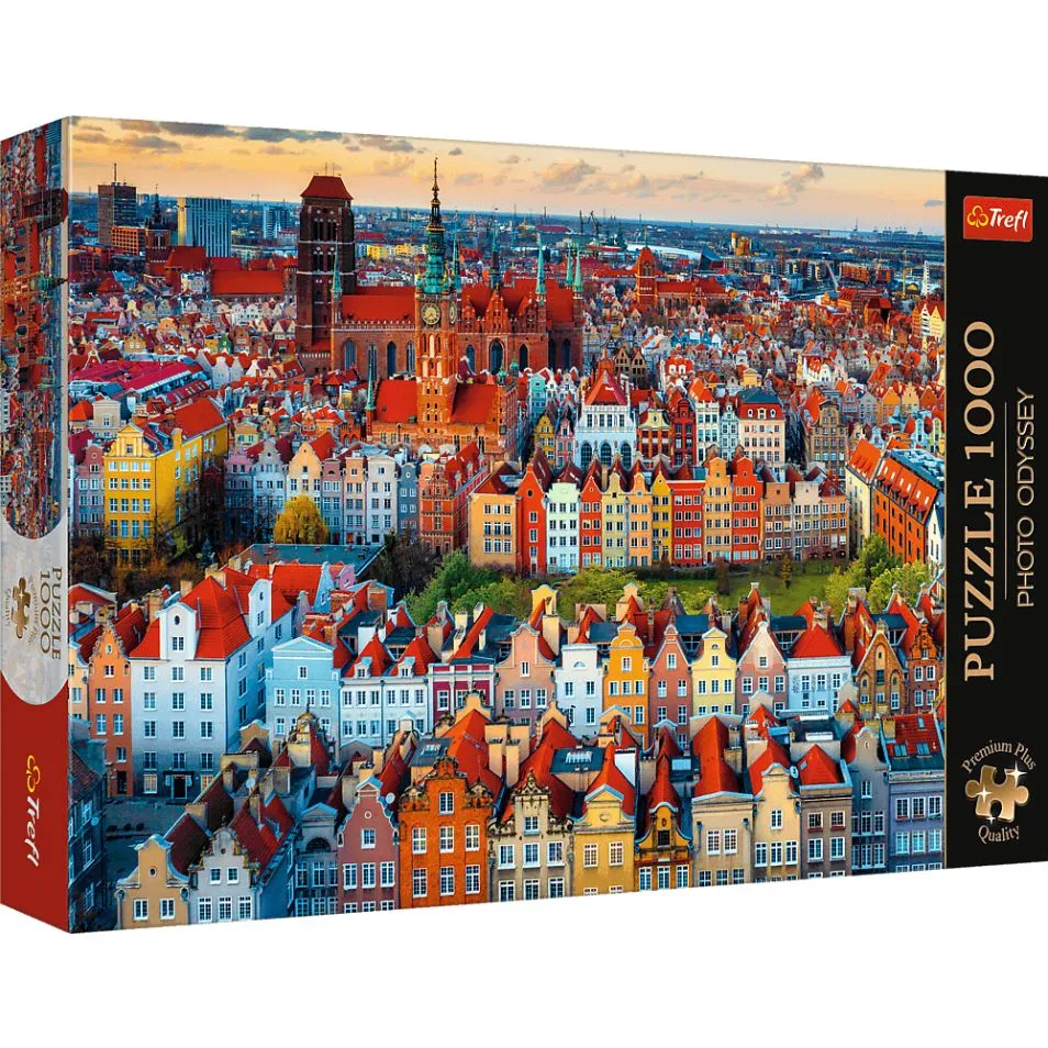 TREFL Puzzle View of Gdansk/ Poland 10856 - 1.000 delova