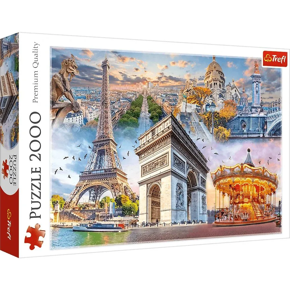 TREFL Puzzle Weekend in Paris 27125 - 2.000 delova