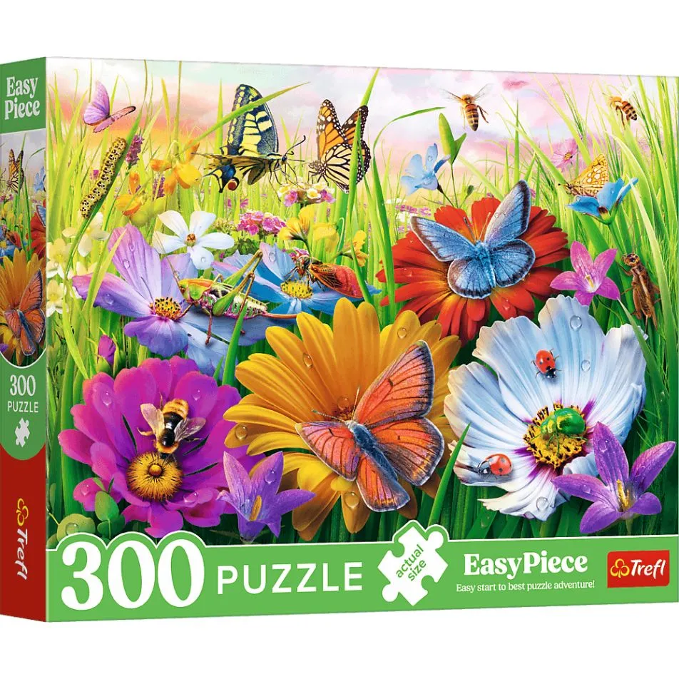TREFL Puzzle za decu Insects in the meadow 23103 - 300 delova
