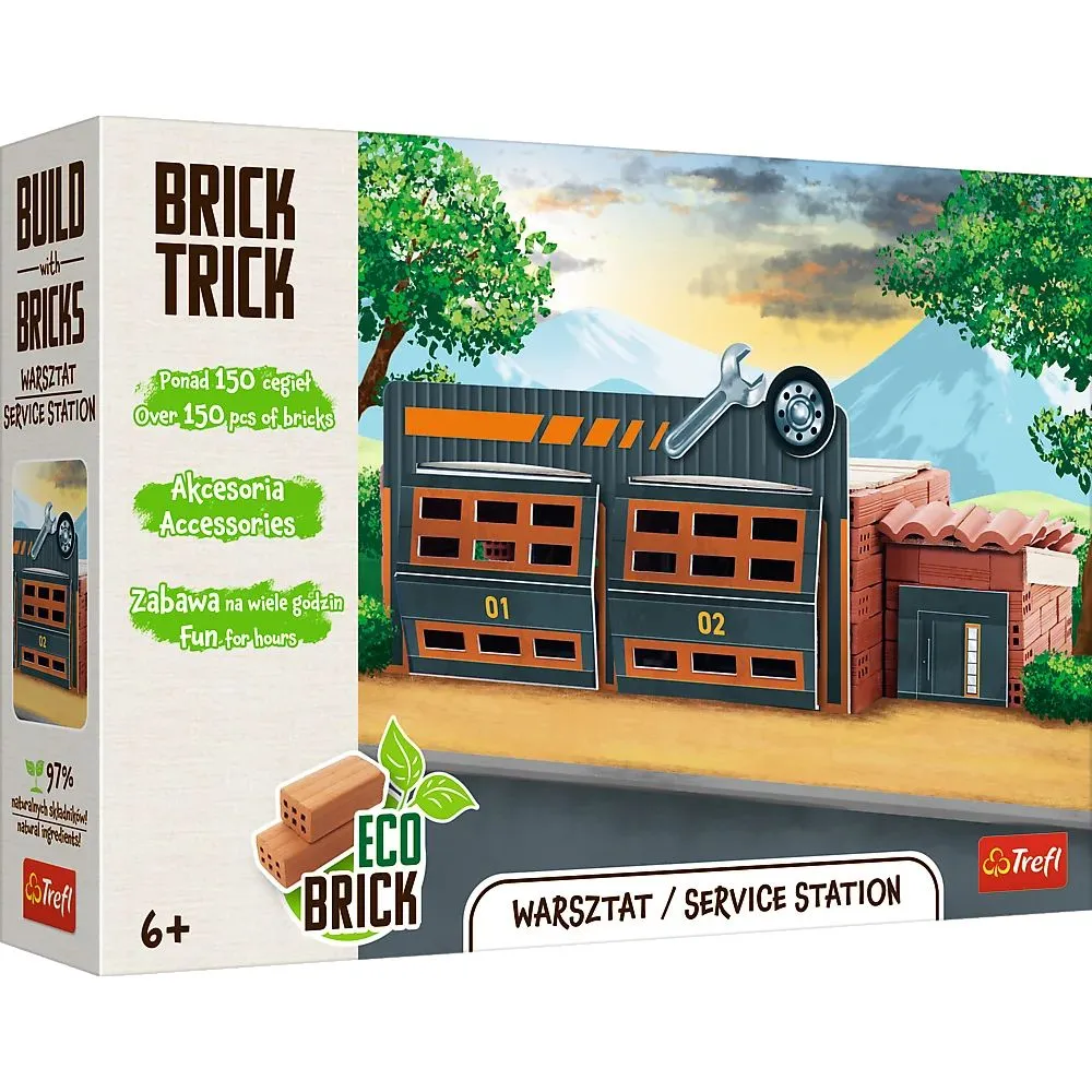 TREFL Set sa kockama Sazidaj servisnu stanicu 61913