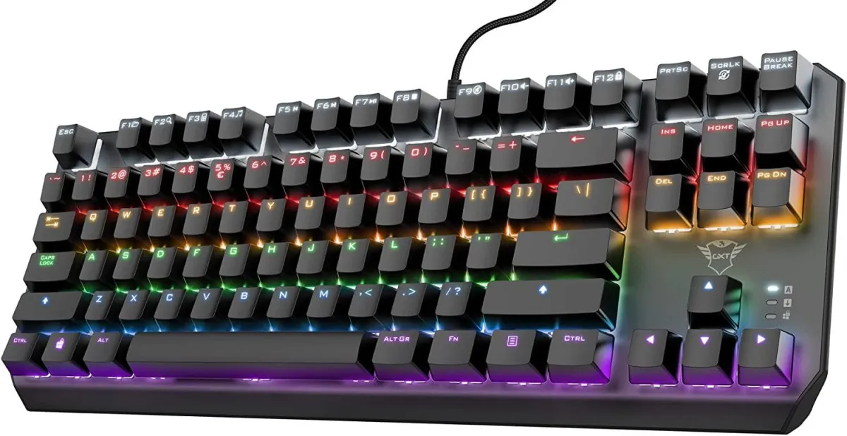TRUST Gejming mehanička tastatura GXT 834 CALLAZ, crna