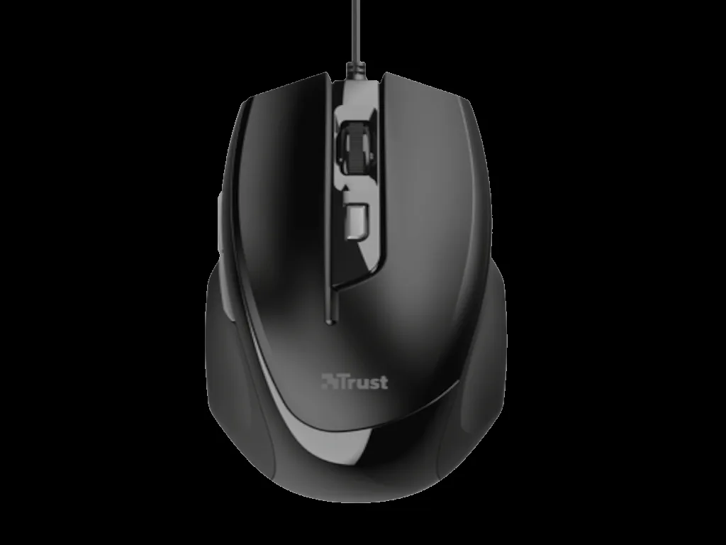 TRUST Žični miš Voca Comfort/ crna