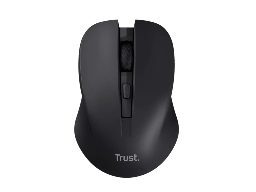 TRUST Miš Mydo Silent bežični/1800dpi/crna
