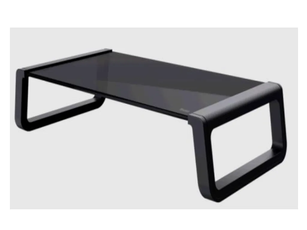 TRUST Postolje za monitore Monta glass, crna