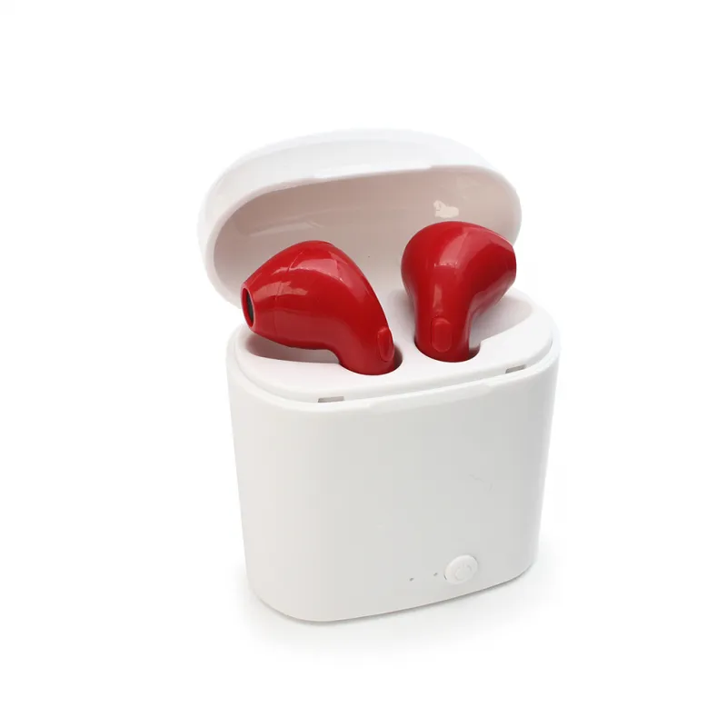 TWS Bluetooth slušalice Airpods i7s/ crvena