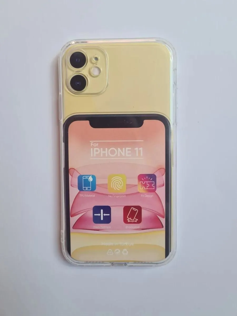 TYPHON Maska iPhone 11 transparent ojačane ivice