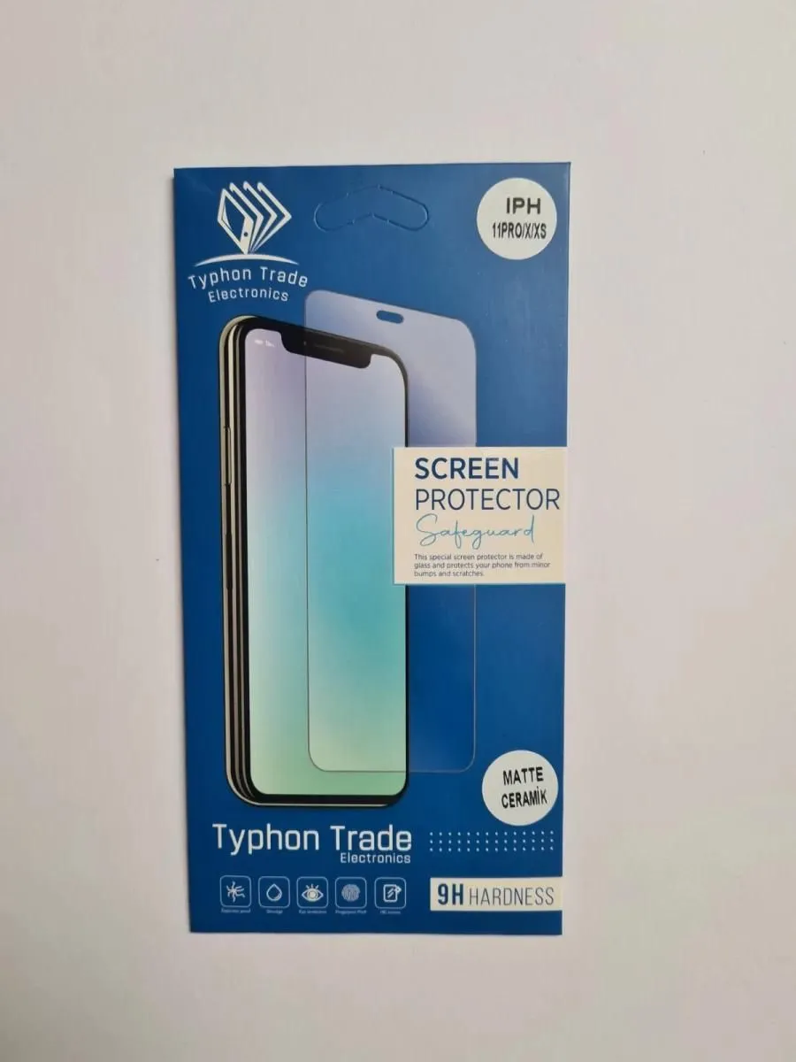 TYPHON Zaštitno staklo iPhone 11Pro/X/XS Mate Ceramic