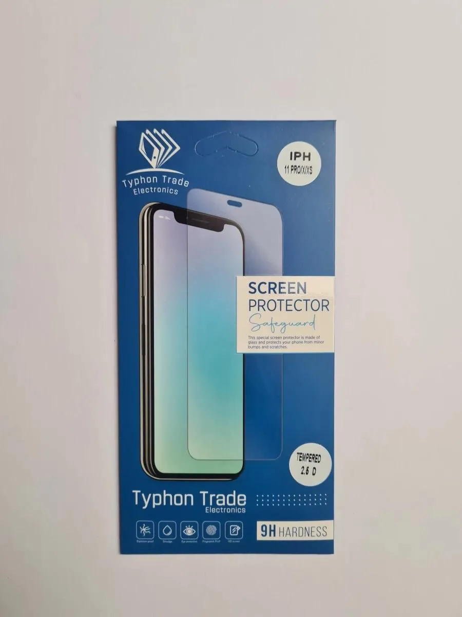 TYPHON Zaštitno staklo iPhone 11Pro/X/XS Tempered 2.5D