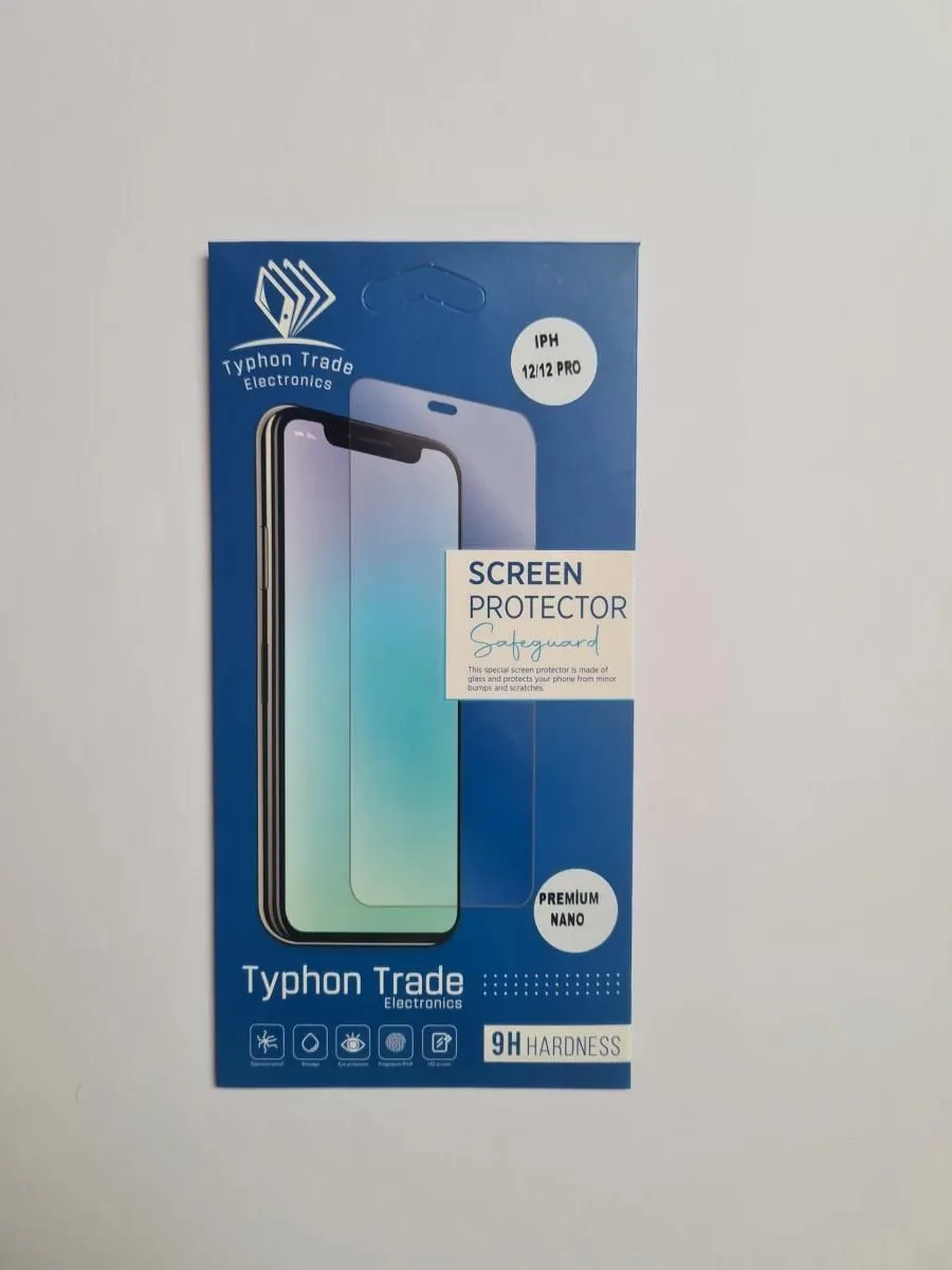 TYPHON Zaštitno staklo iPhone 12/12Pro Premium Nano