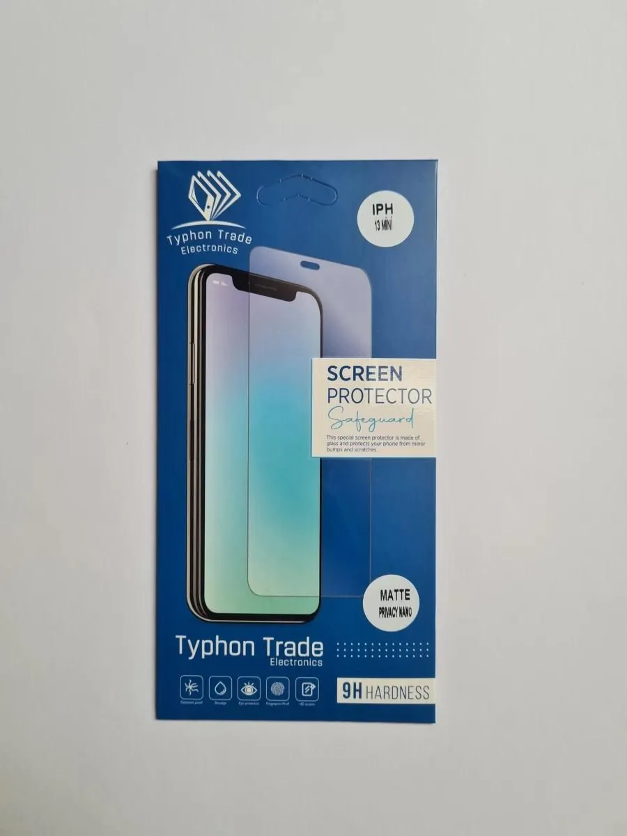 TYPHON Zaštitno staklo iPhone 13 Mini Mate Privacy Nano