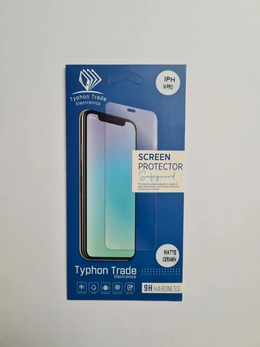 TYPHON Zaštitno staklo iPhone 14 Pro Mate Ceramic