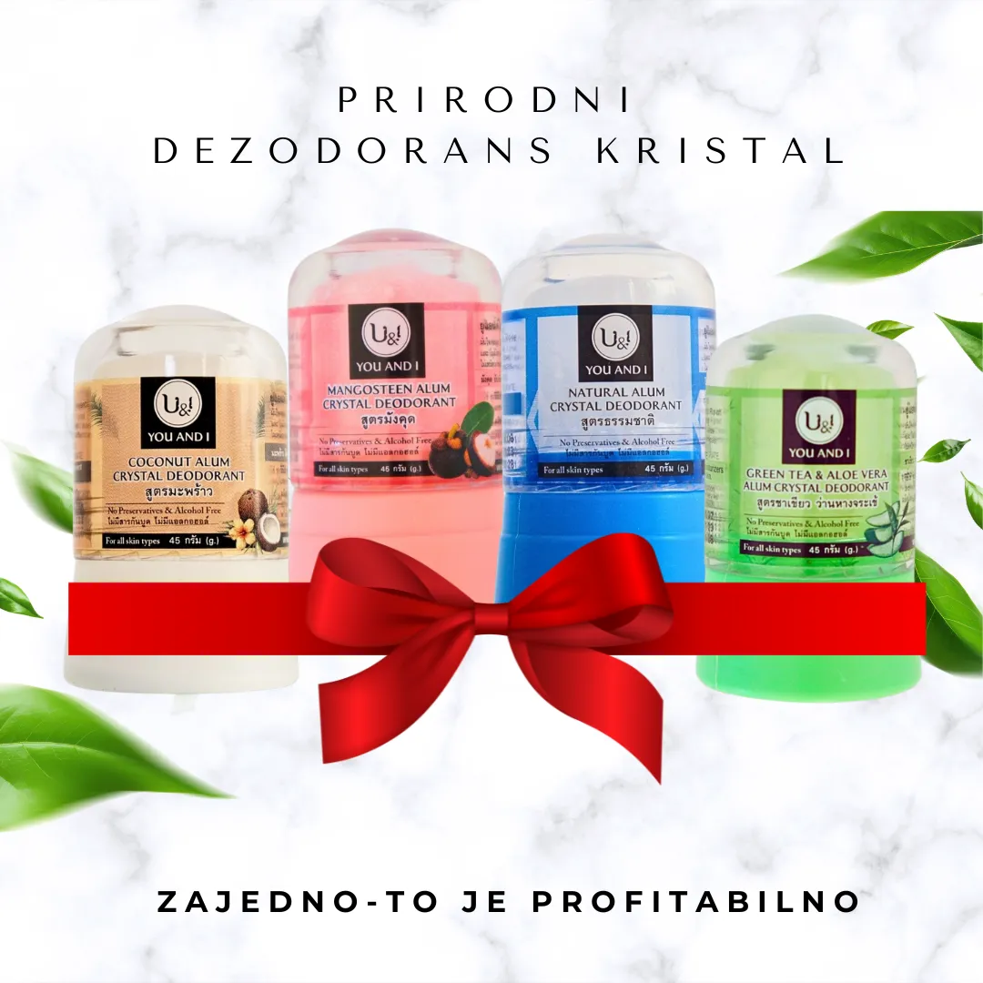 U&I Tajlandski set Kristal dezodorans