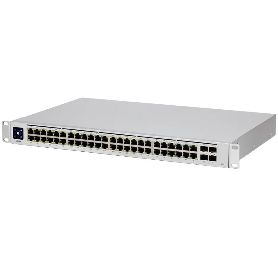 UBIQUITI USW-48-PoE is 48-Port managed PoE switch