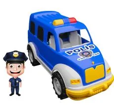 UCAR OYUNCAK Policijski kombi Tombul 60