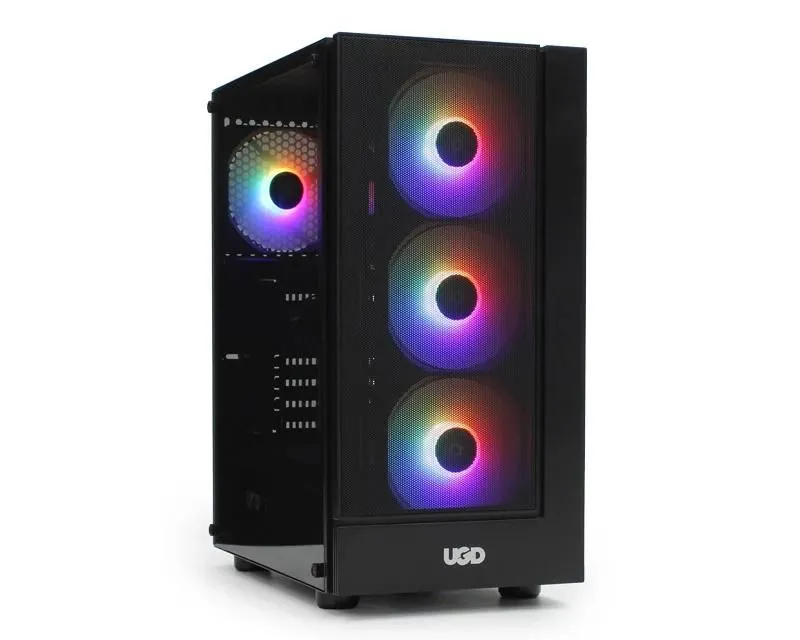 UGD Kućište HAMMER 3313 Midi Tower/ATX/bez napajanja/crna