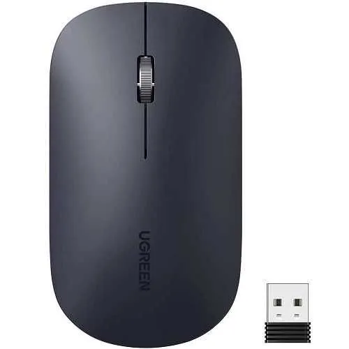 UGREEN Bežični miš MU001, crni