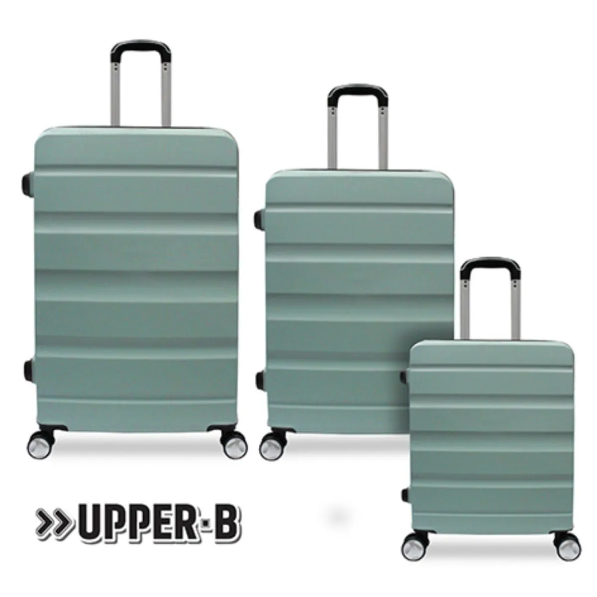 UPPER-B Set kofera mint zelena 1/3 sc1095/1096/1097