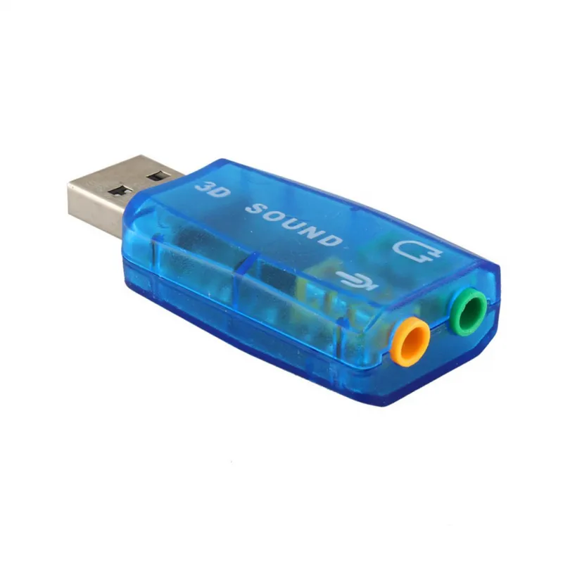 USB 2.0 zvučna karta 5.1 JWD-Sound4 plava