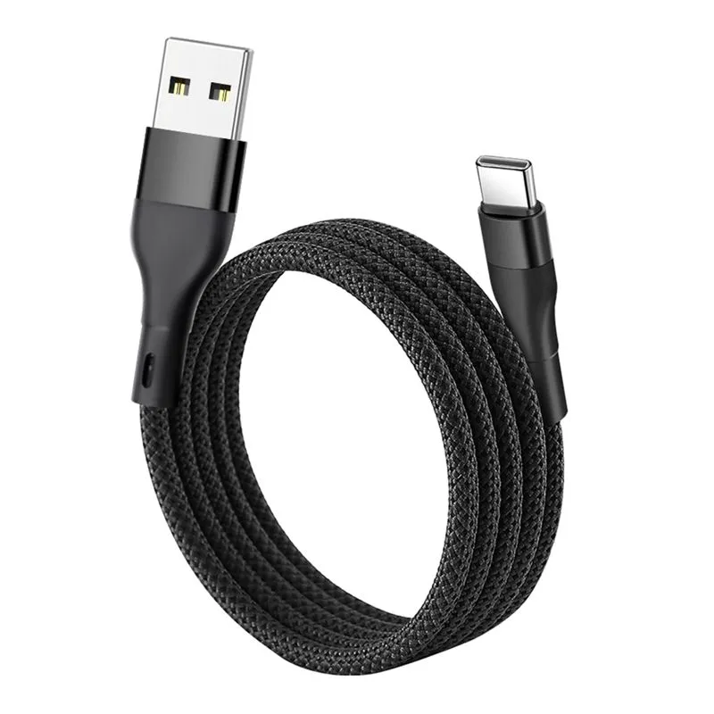 USB Data kabl Magnetic TD-CA94 USB A na Type C/ 66W/ crna