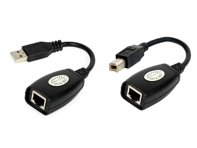 USB Extender do 50m + printer port UEX-050