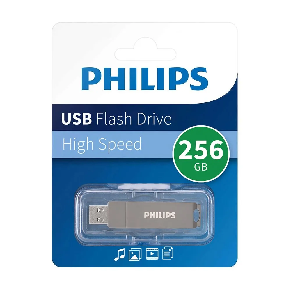 PHILIPS USB flash  memorija 60UT 3.2 dual port USB-A + type C 256GB