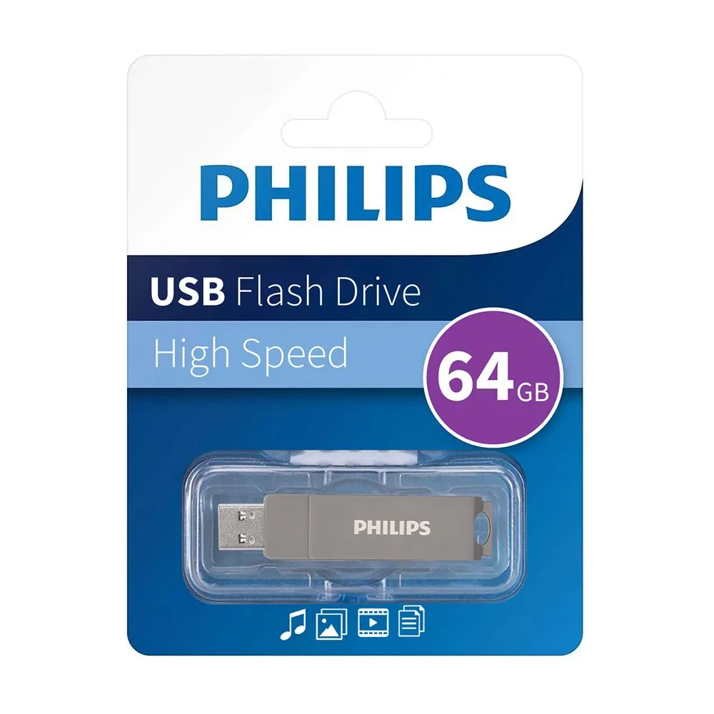 PHILIPS USB flash  memorija 60UT 3.2 dual port USB-A + type C 64GB