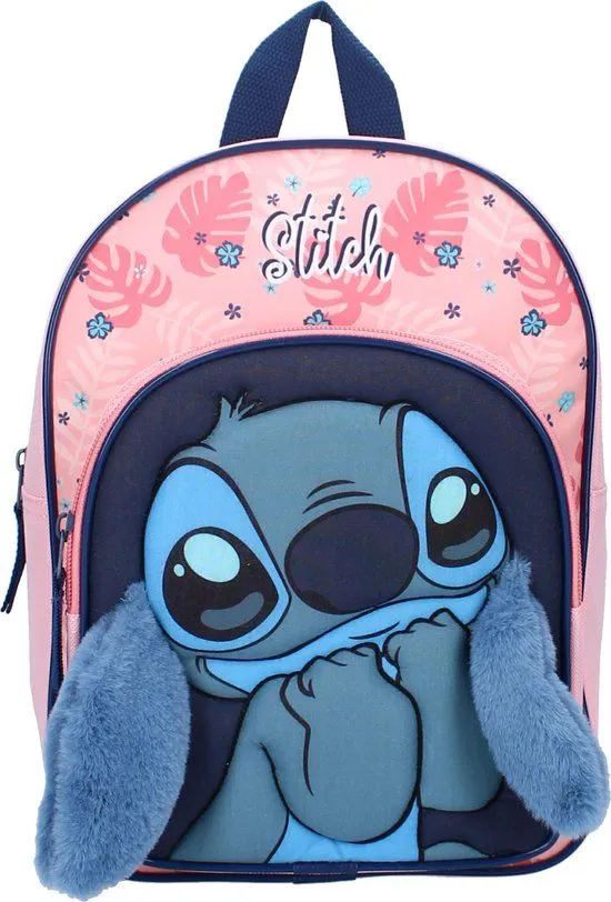 VADOBAG Dečji ranac 3D Stitch Likewise/ roze/plava
