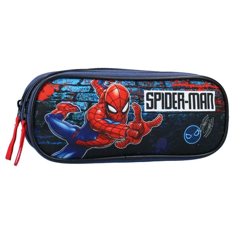 VADOBAG Prazna pernica sa dve pregrade Spiderman beyond amazing/ plava