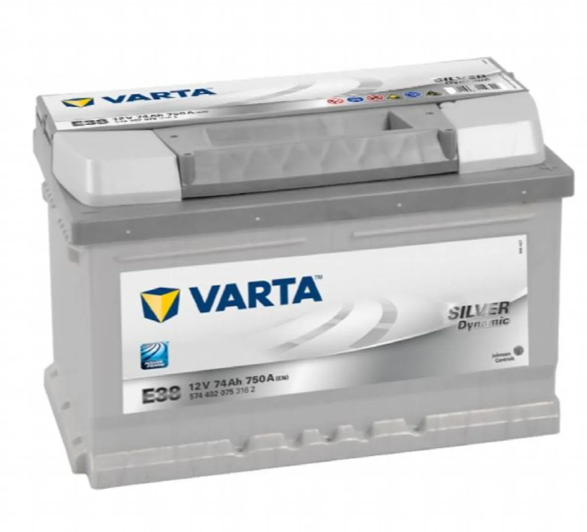 VARTA Akumulator za automobile 12V074D SILVER