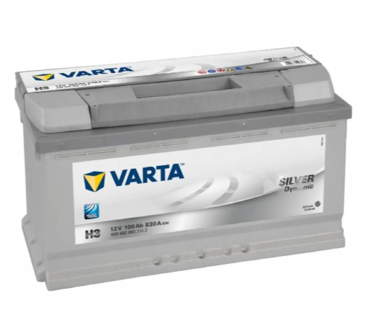 VARTA Akumulator za automobile 12V100D SILVER