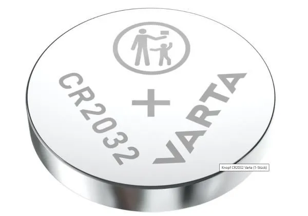 VARTA BAT Knopf CR2032 (1-Stuck)