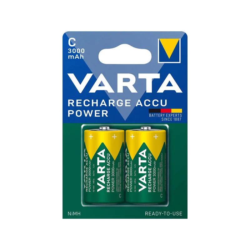 Varta C Accu Power 1/2 1.2V 3000mAh Ni-MH punjiva baterija pakovanje 2 kom