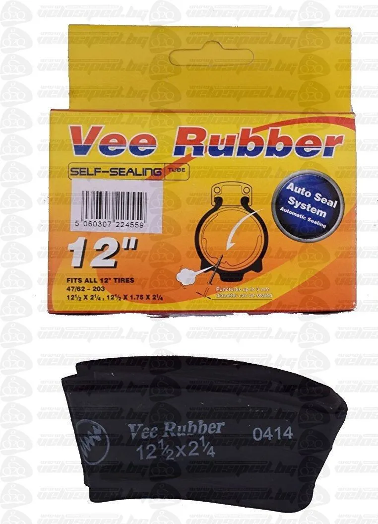 VEE RUBBER Unutrašnja guma 12" 1/2x1,75x2 1/4 VEE RUBBER AV 40MM + BOX self sealing
